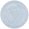 Safavieh 6 x 6 ft. Cape Cod Round Area Rug, Blue CAP222M-6R - alternate 1